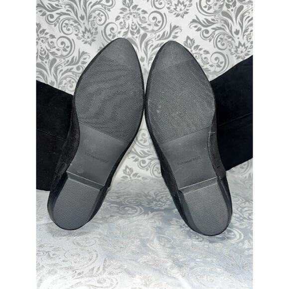 SO® Bavitaa Women’s Black Slouch Flat Boots – Size 5 - Picture 4 of 4